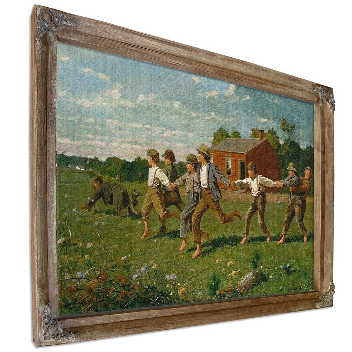 Snap The Whip By Winslow Homer
