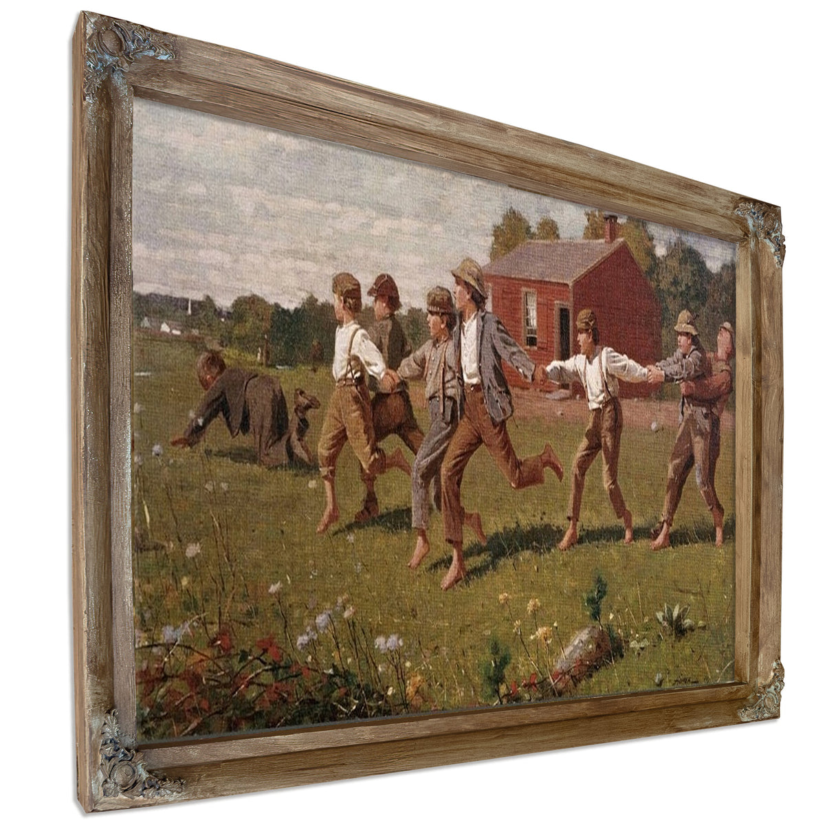 Snap The Whip By Winslow Homer