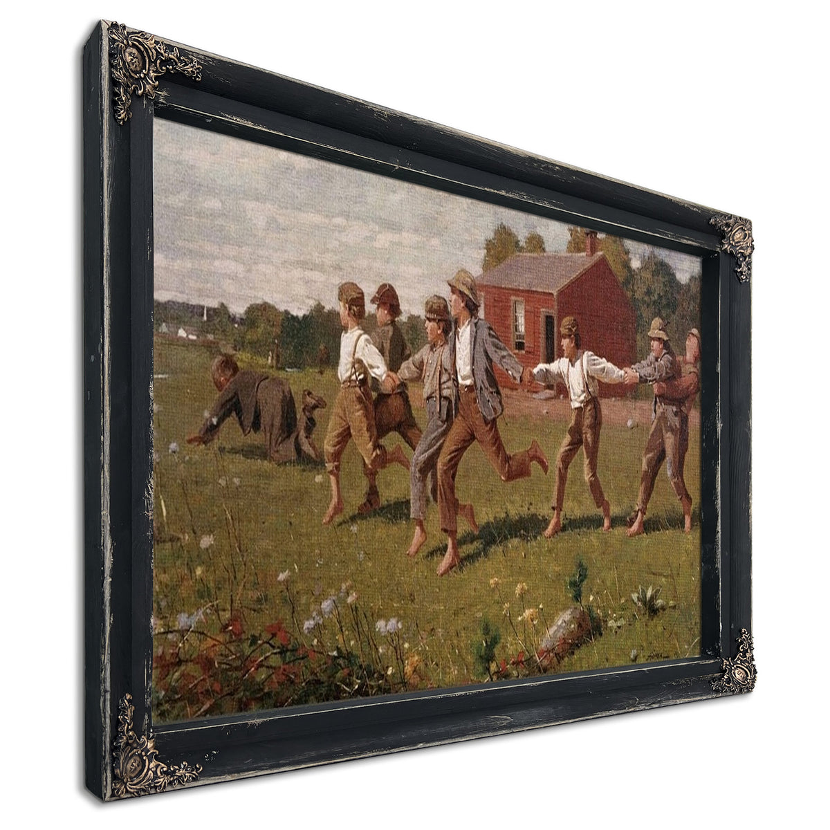 Snap The Whip By Winslow Homer
