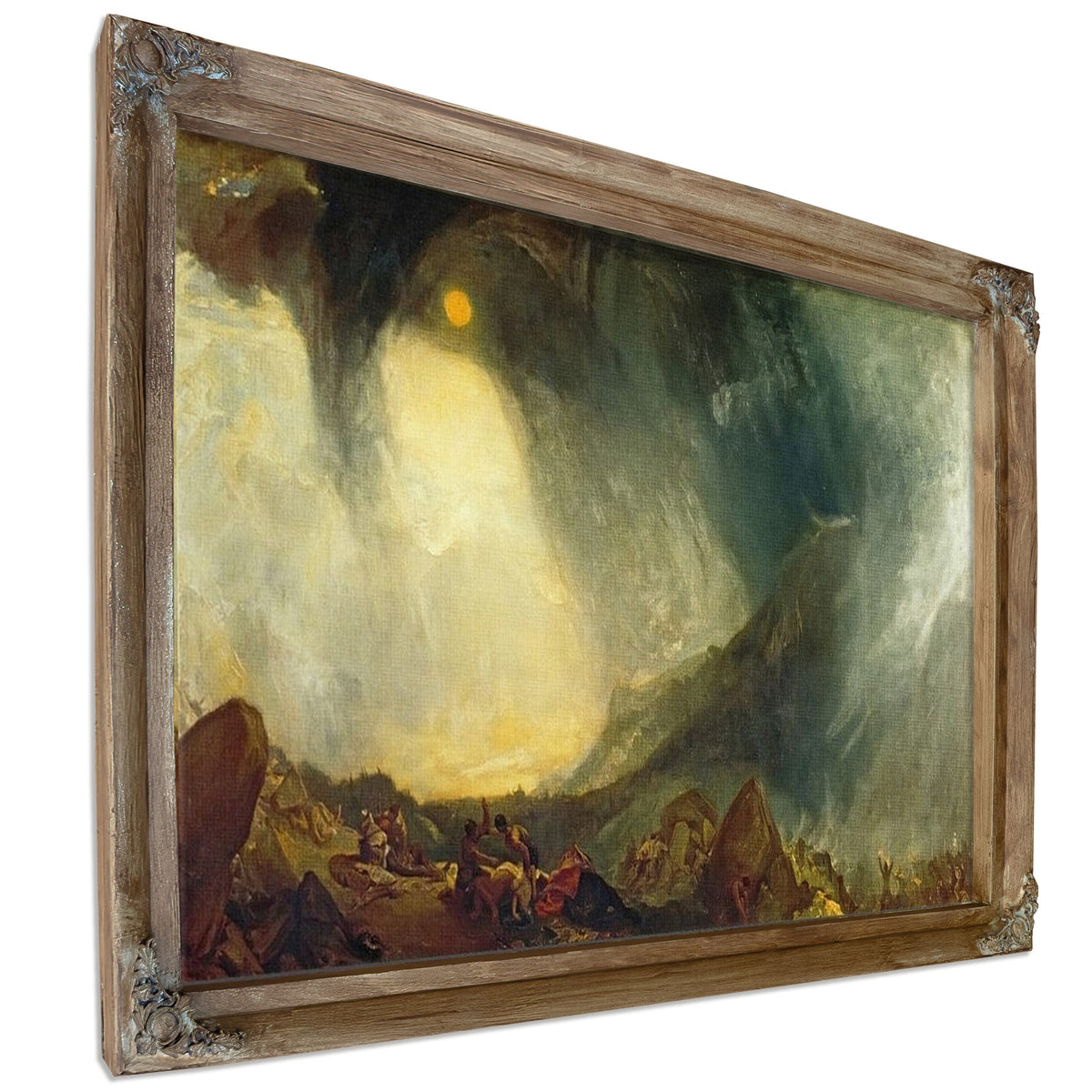 Snow Storm Hannibal And His Army Crossing The Alps By Jwm Turner