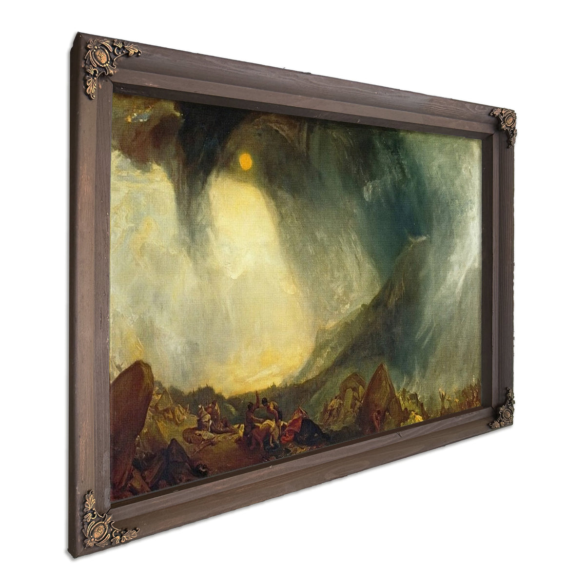 Snow Storm Hannibal And His Army Crossing The Alps By Jwm Turner