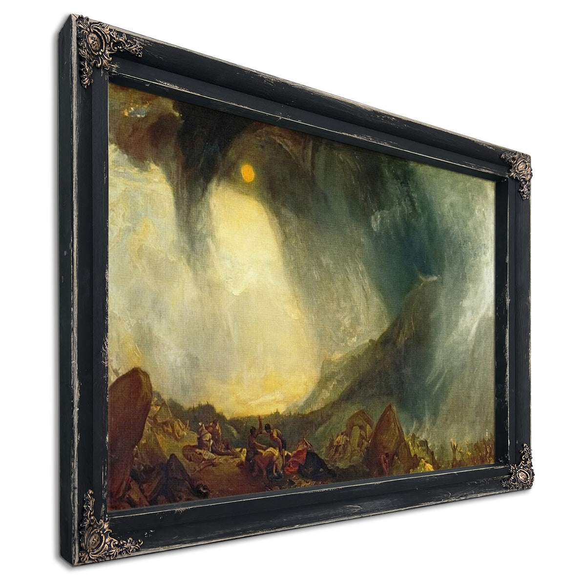 Snow Storm Hannibal And His Army Crossing The Alps By Jwm Turner