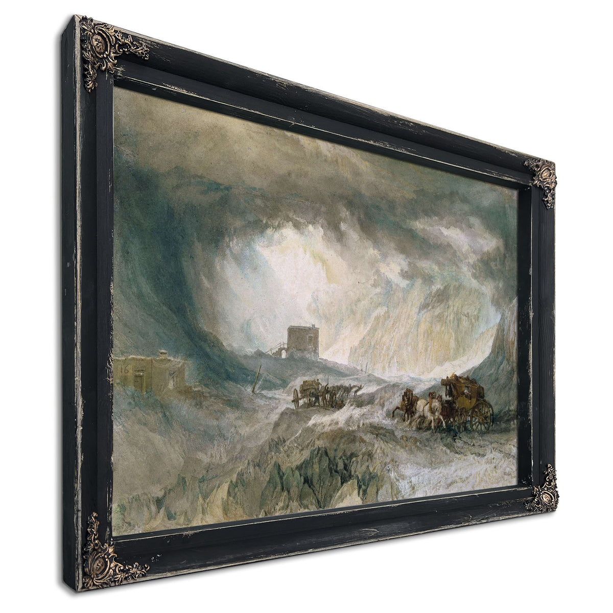 Snowstorm Mont Cenis by Joseph Mallord William Turner