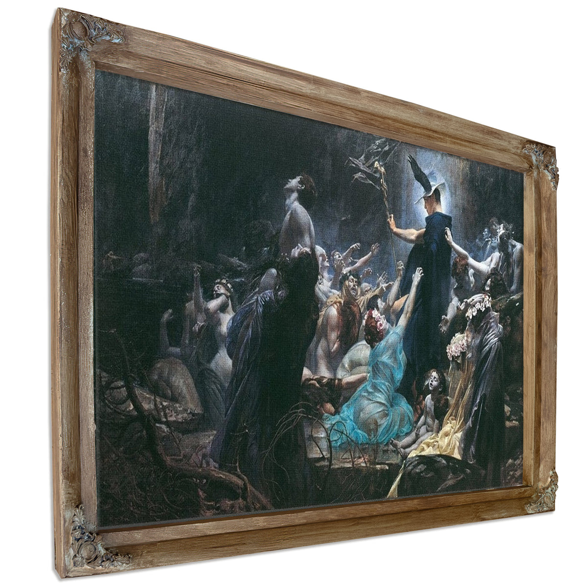 Souls On The Banks Of The Acheron 1898 By Adolf Hiremy Hirschl