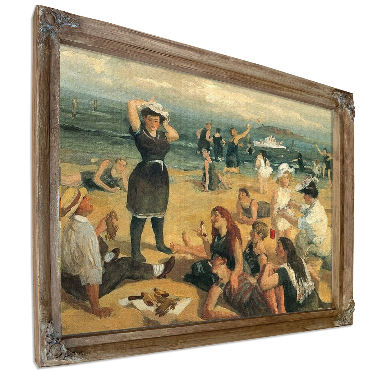 South Beach Bathers 1907 1908 By John Sloan