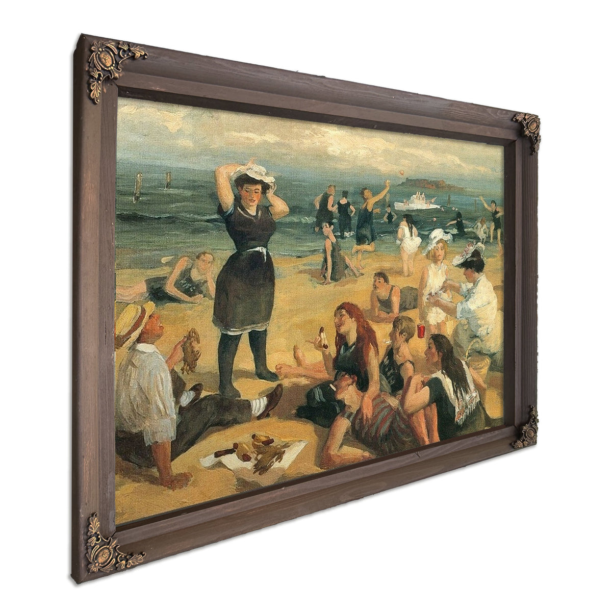 South Beach Bathers 1907 1908 By John Sloan