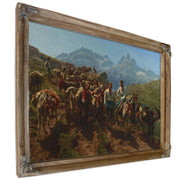 Spanish Muleteers Crossing The Pyrenees By Rosa Bonheur