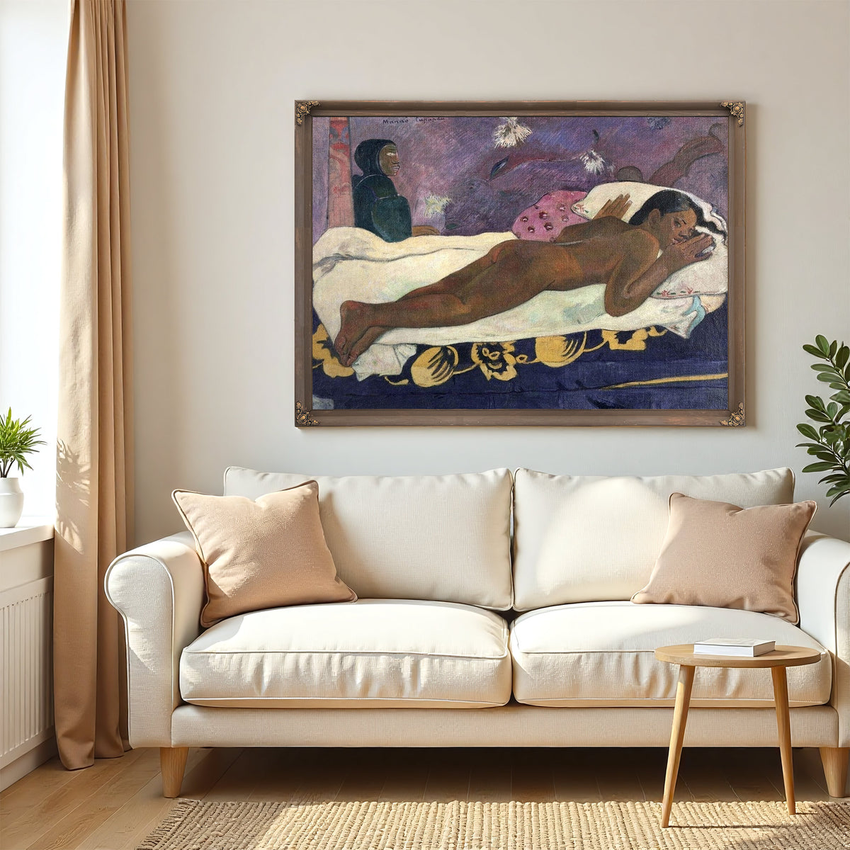 Spirit Of The Dead Watching By Paul Gauguin
