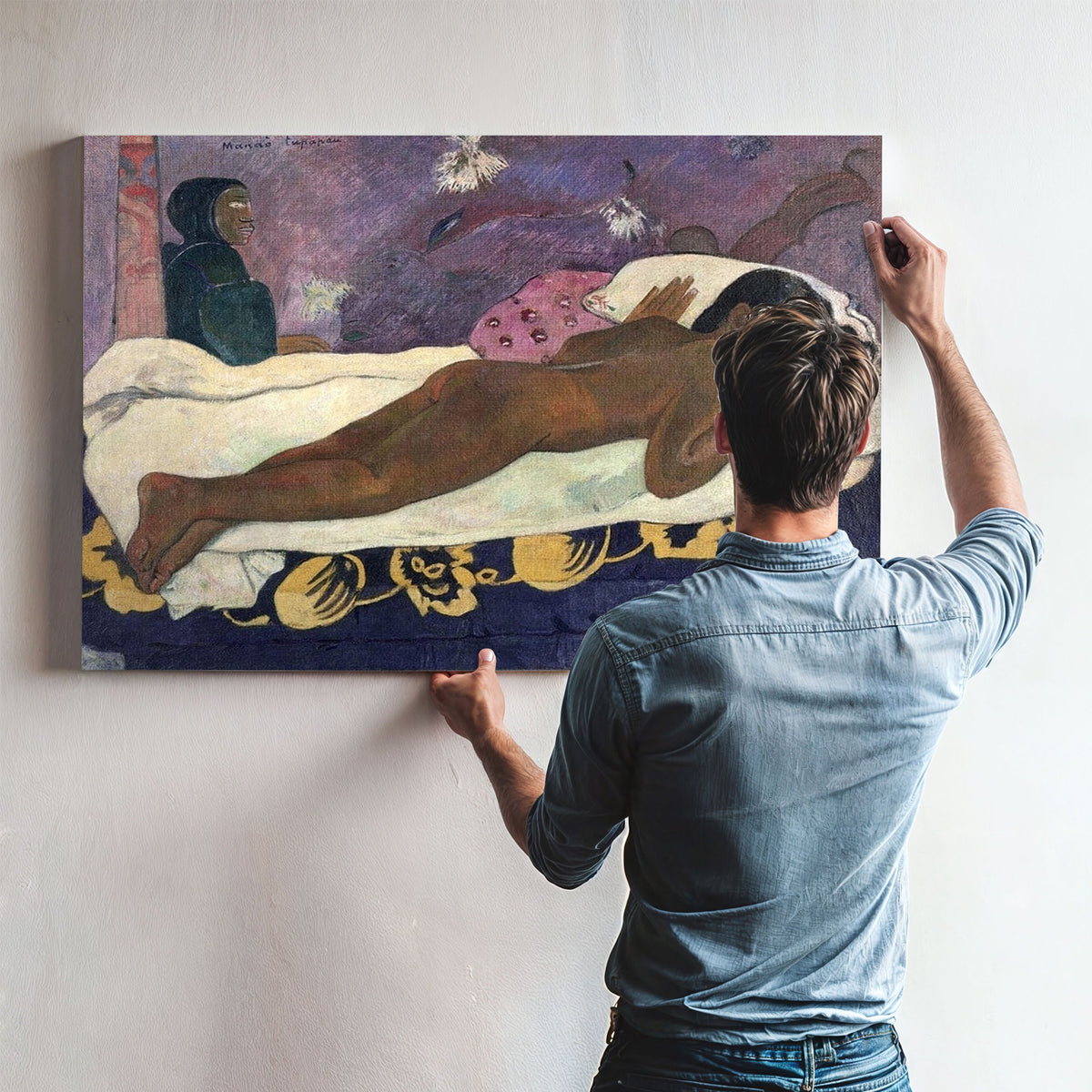 Spirit Of The Dead Watching By Paul Gauguin