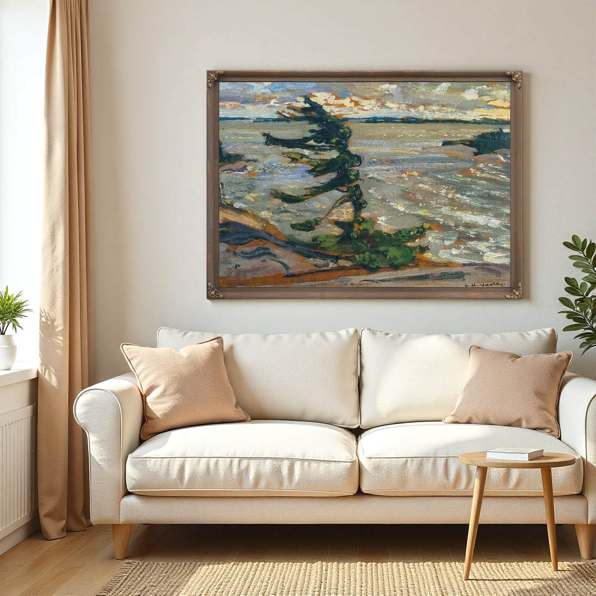 Squally Weather Georgian Bay By Fh Varley