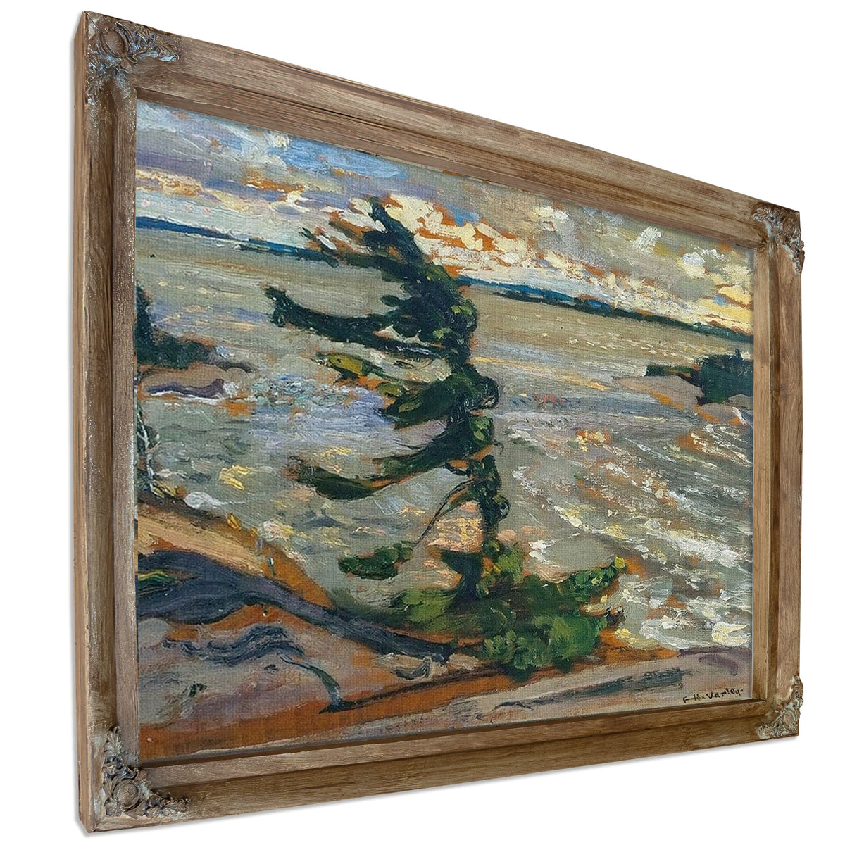 Squally Weather Georgian Bay By Fh Varley