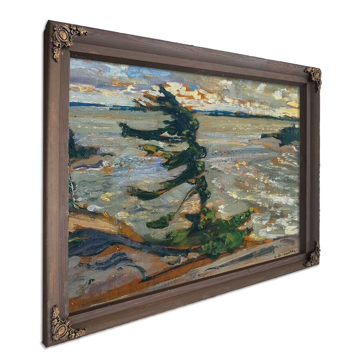 Squally Weather Georgian Bay By Fh Varley