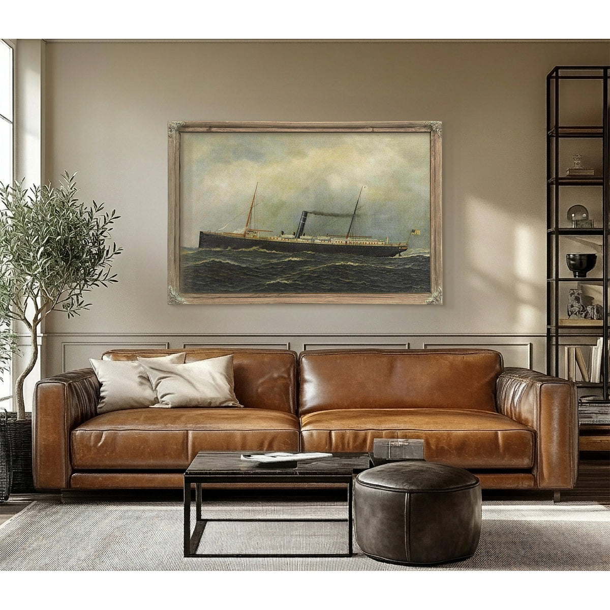 Steamship Seguranca 1902 By Antonio Jacobsen