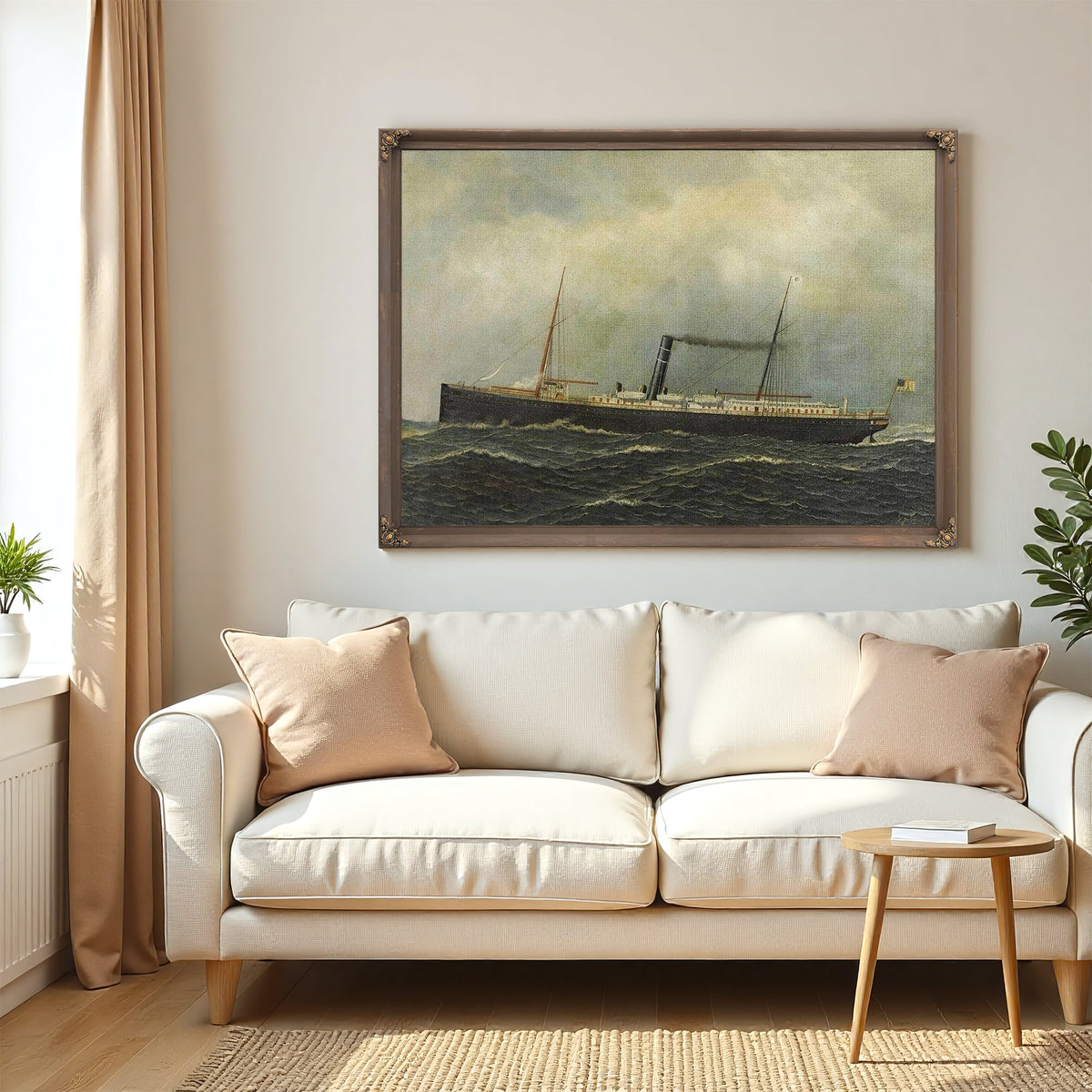 Steamship Seguranca 1902 By Antonio Jacobsen