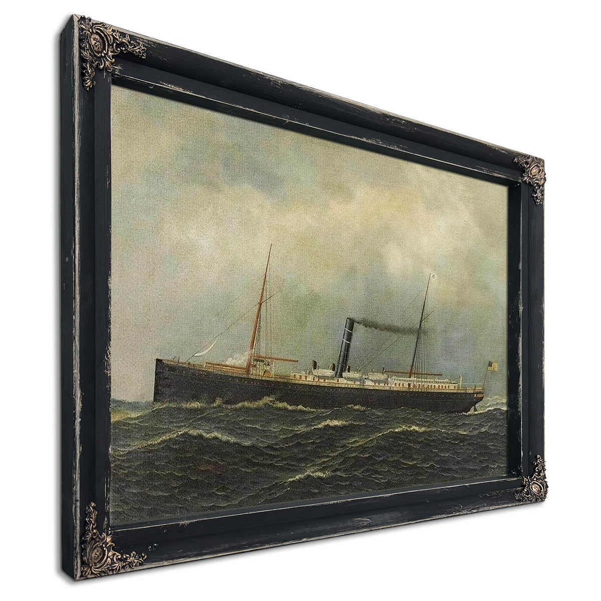 Steamship Seguranca 1902 By Antonio Jacobsen