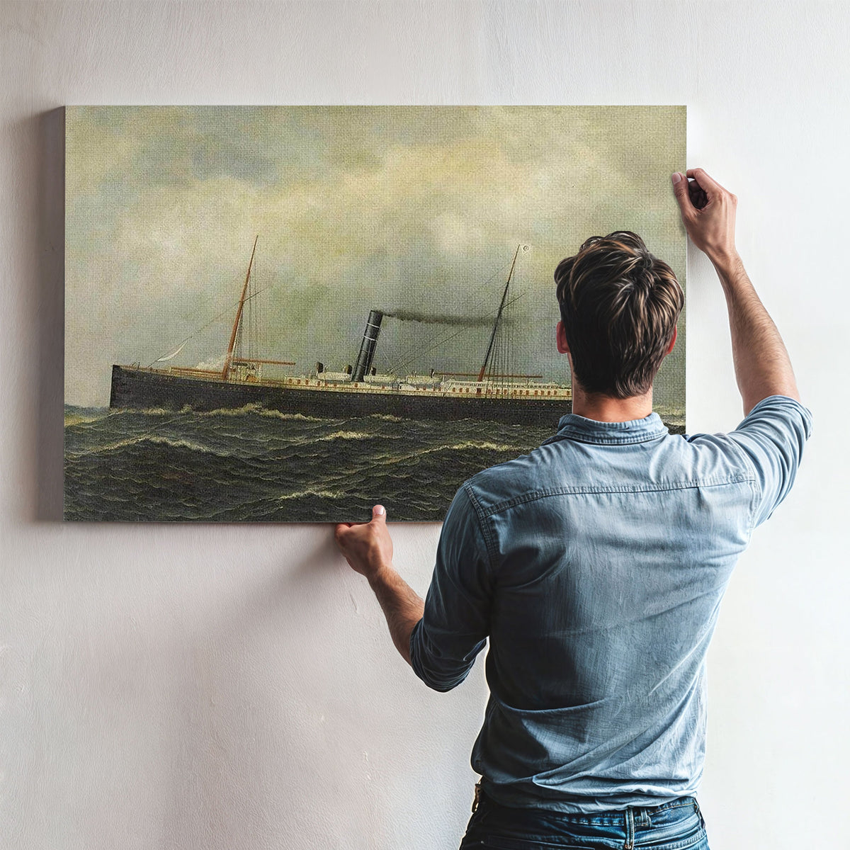Steamship Seguranca 1902 By Antonio Jacobsen