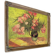 Still Life Vase With Oleanders And Books By Vincent Van Gogh