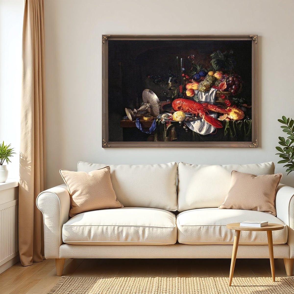 Still Life With A Lobster By Jan Davidsz De Heem