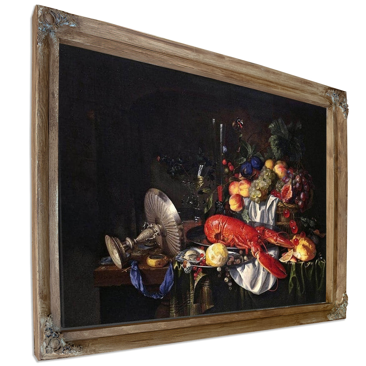 Still Life With A Lobster By Jan Davidsz De Heem