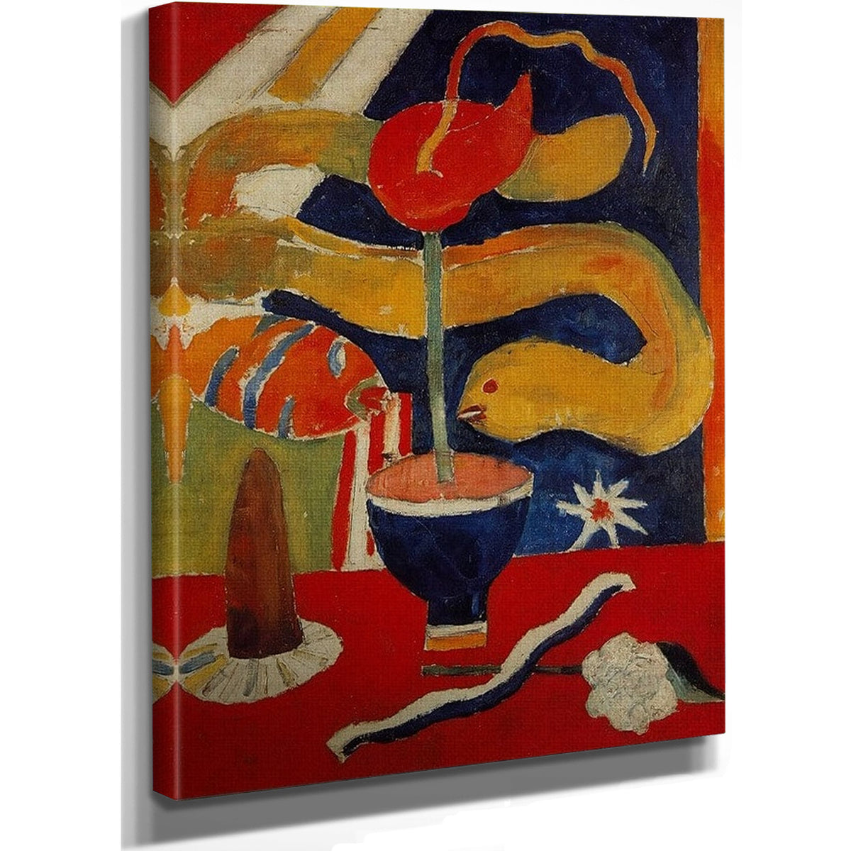 Still Life With Eel By Marsden Hartley