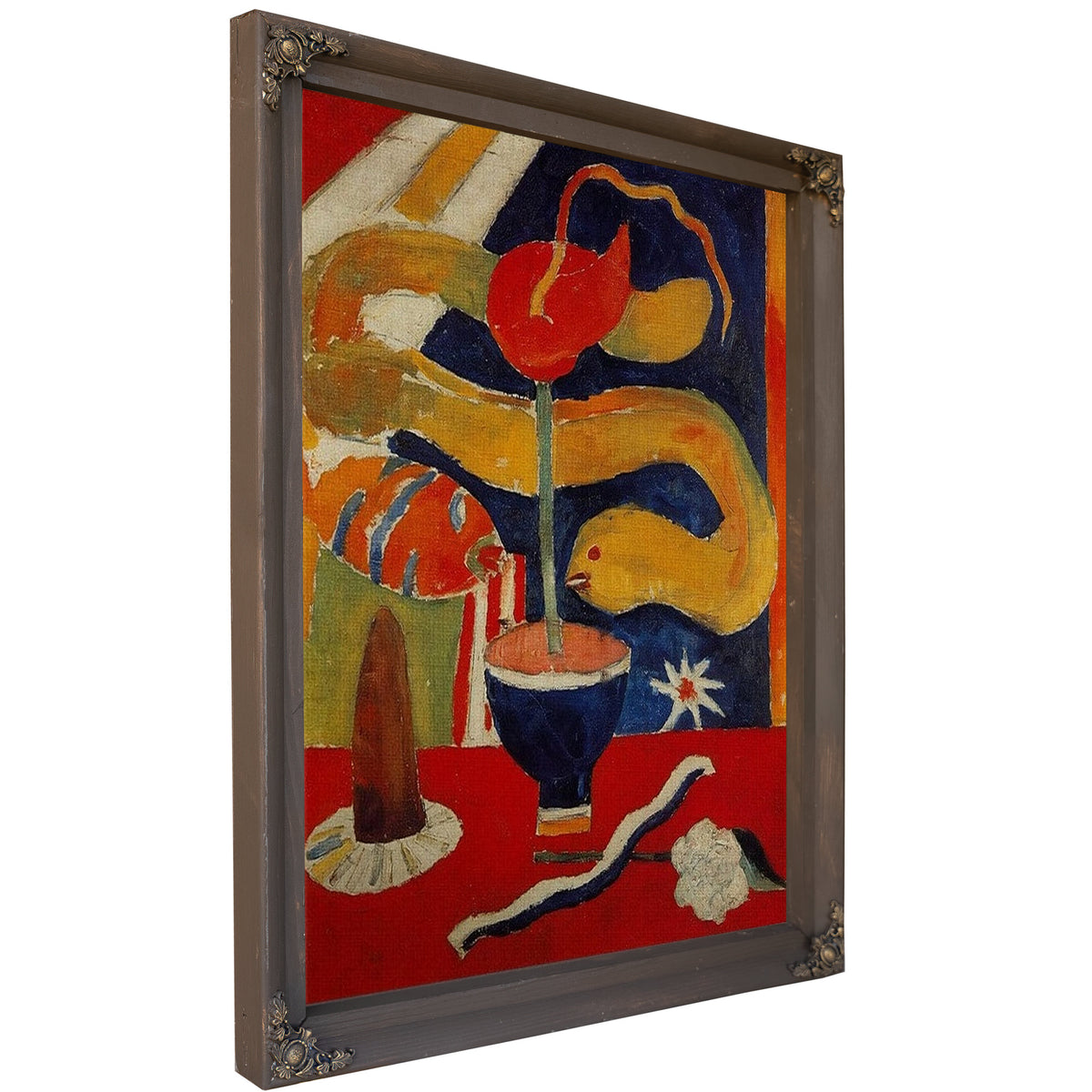 Still Life With Eel By Marsden Hartley