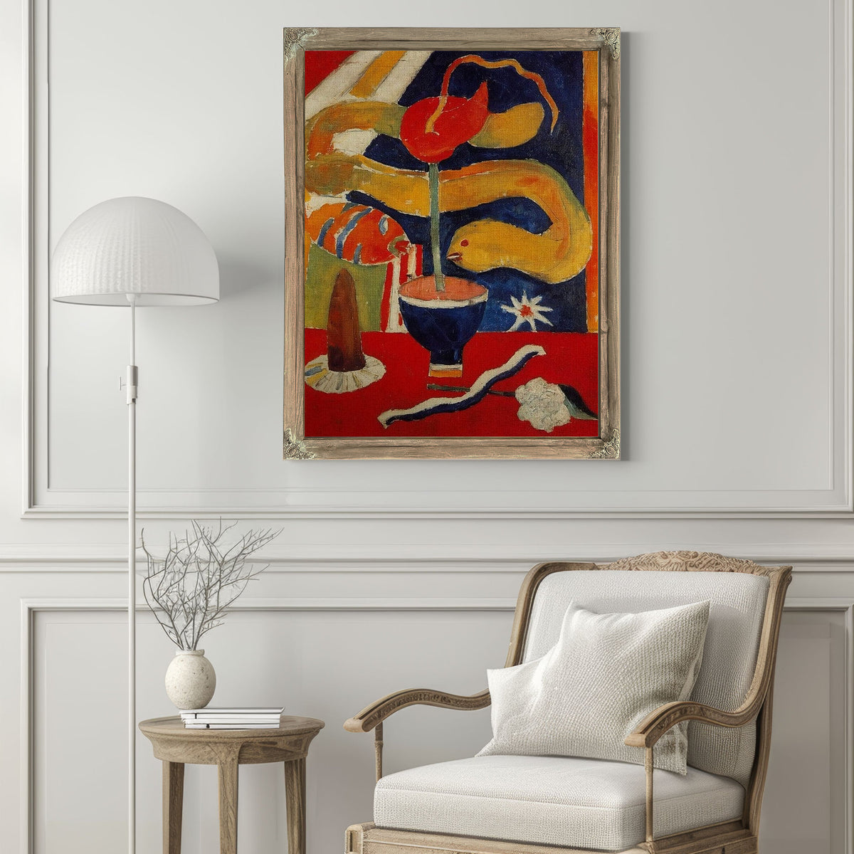 Still Life With Eel By Marsden Hartley