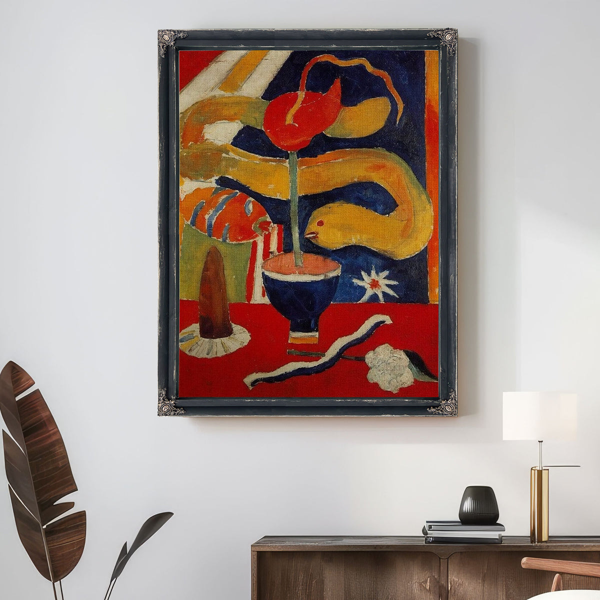 Still Life With Eel By Marsden Hartley