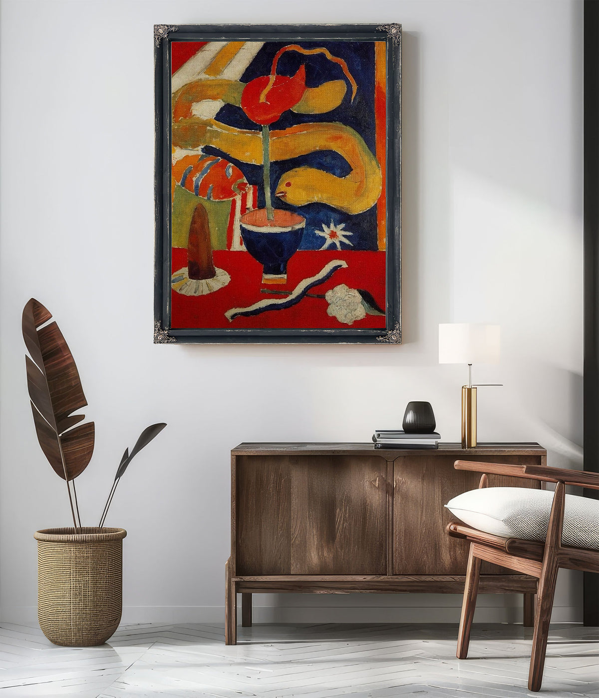 Still Life With Eel By Marsden Hartley