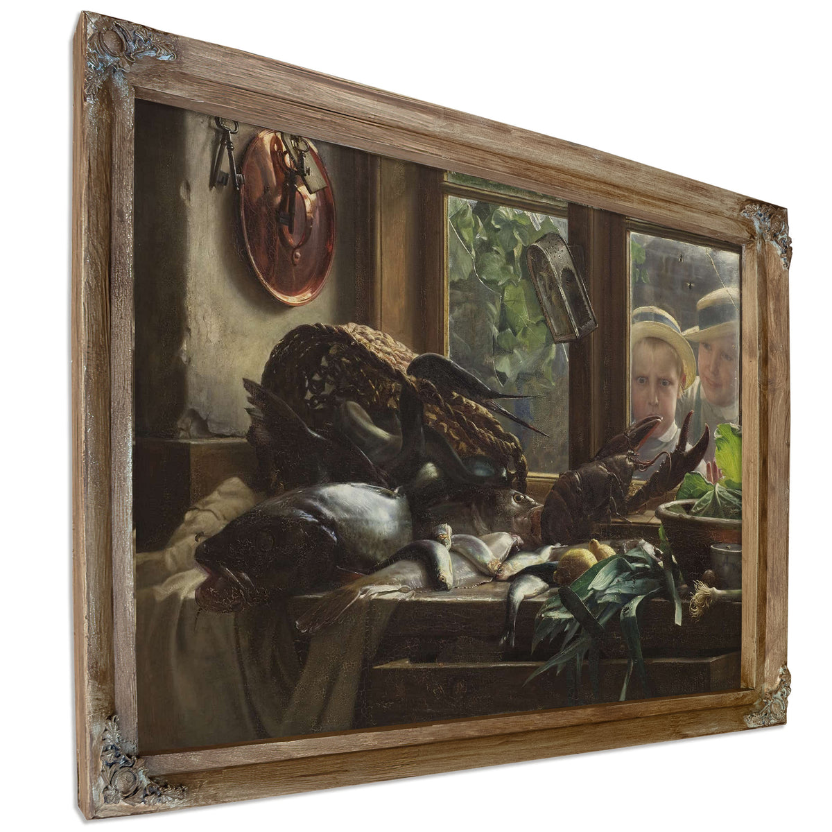 Still Life With Fish by Carl Bloch