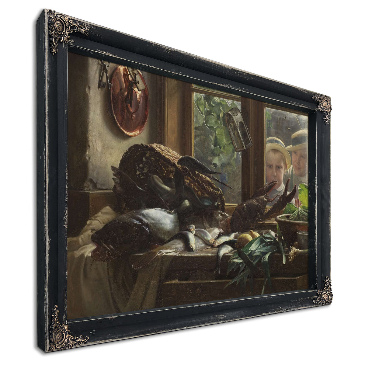 Still Life With Fish by Carl Bloch