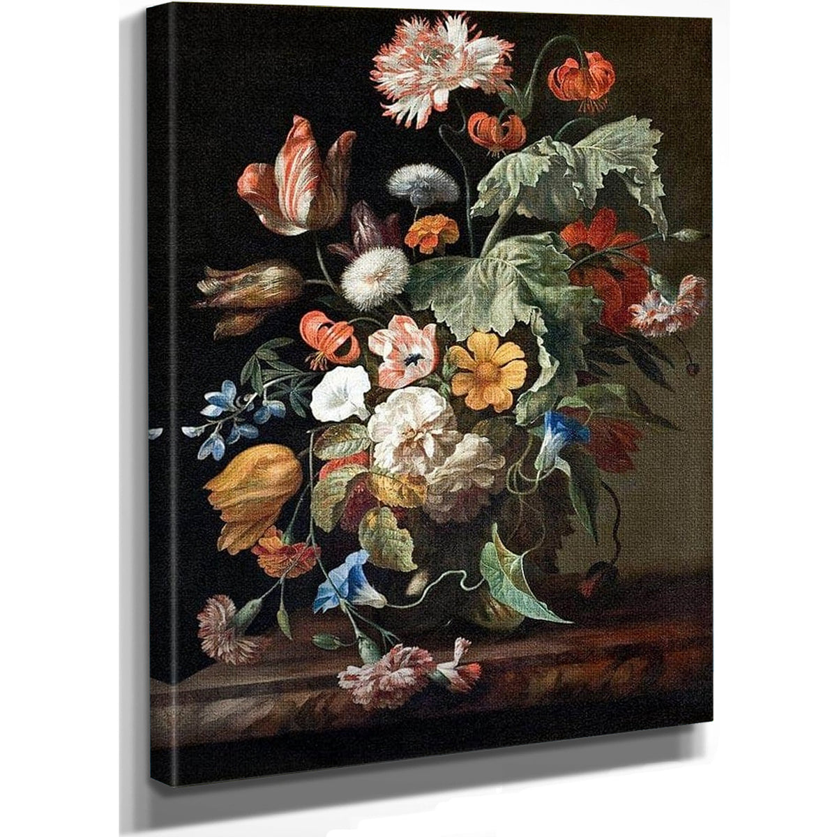 Still Life With Flowers 1700 By Rachel Ruysch