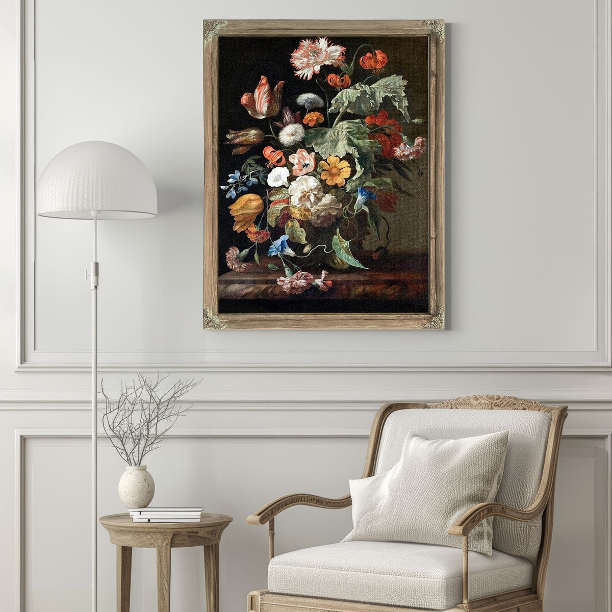 Still Life With Flowers 1700 By Rachel Ruysch