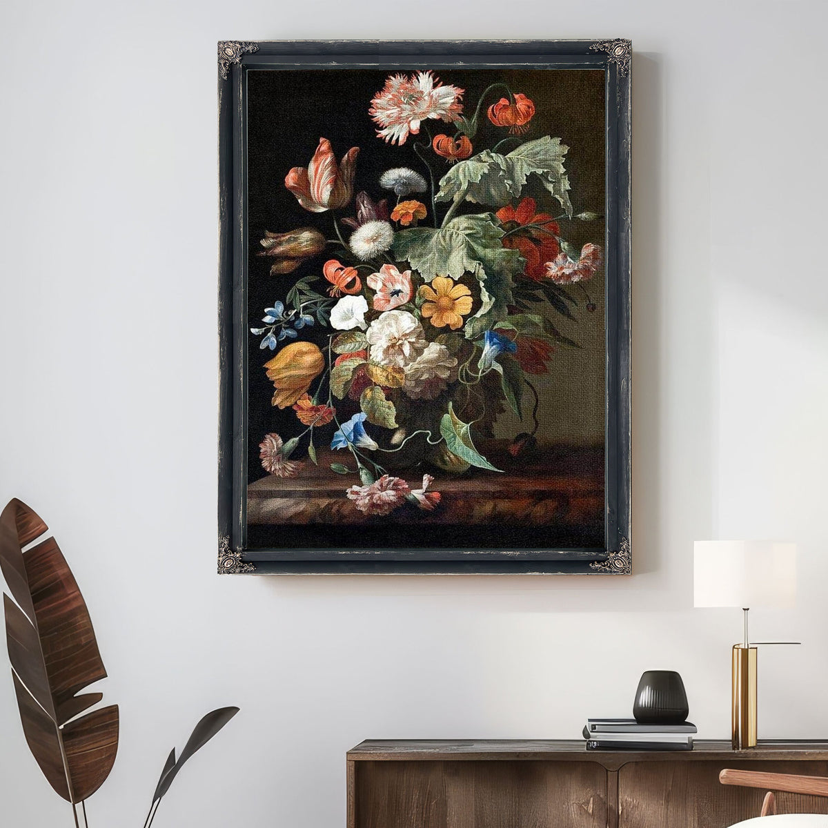 Still Life With Flowers 1700 By Rachel Ruysch