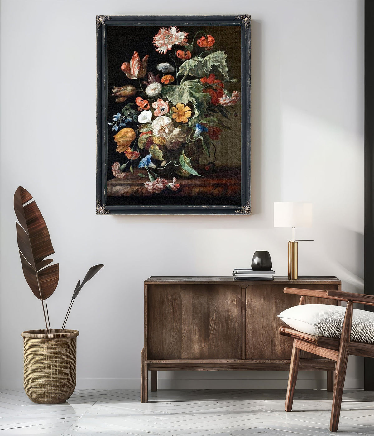 Still Life With Flowers 1700 By Rachel Ruysch