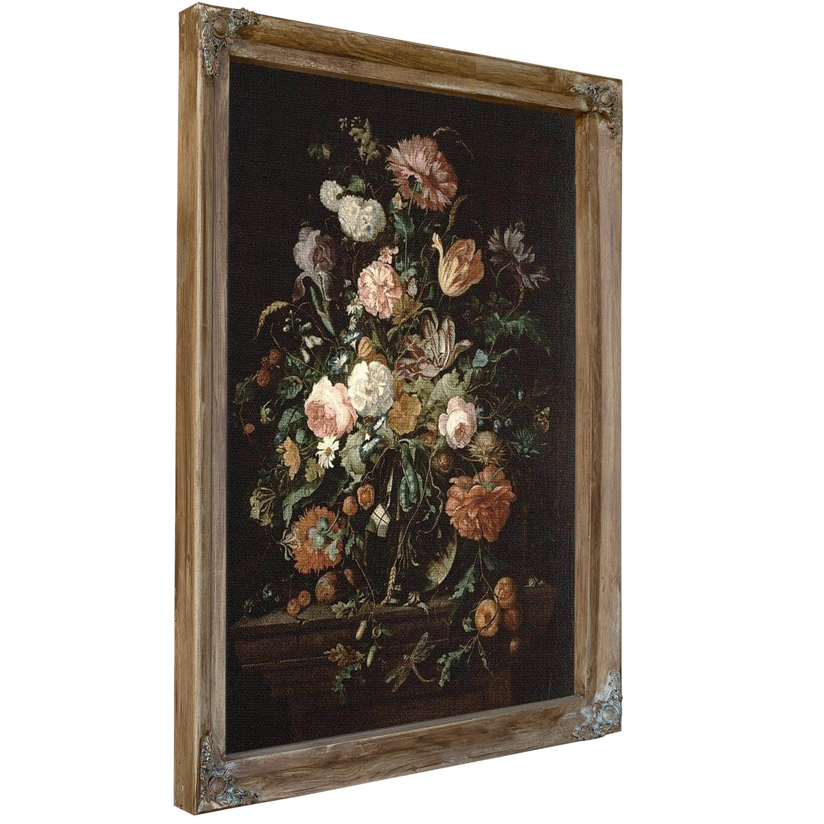 Still Life With Flowers In A Glass Bowl By Jan Davidsz De Heem