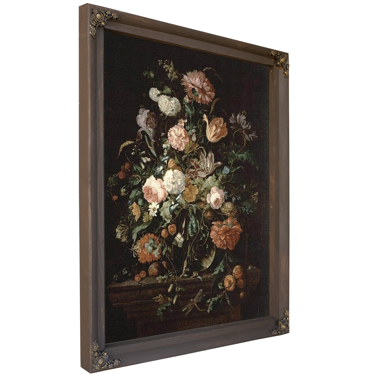 Still Life With Flowers In A Glass Bowl By Jan Davidsz De Heem