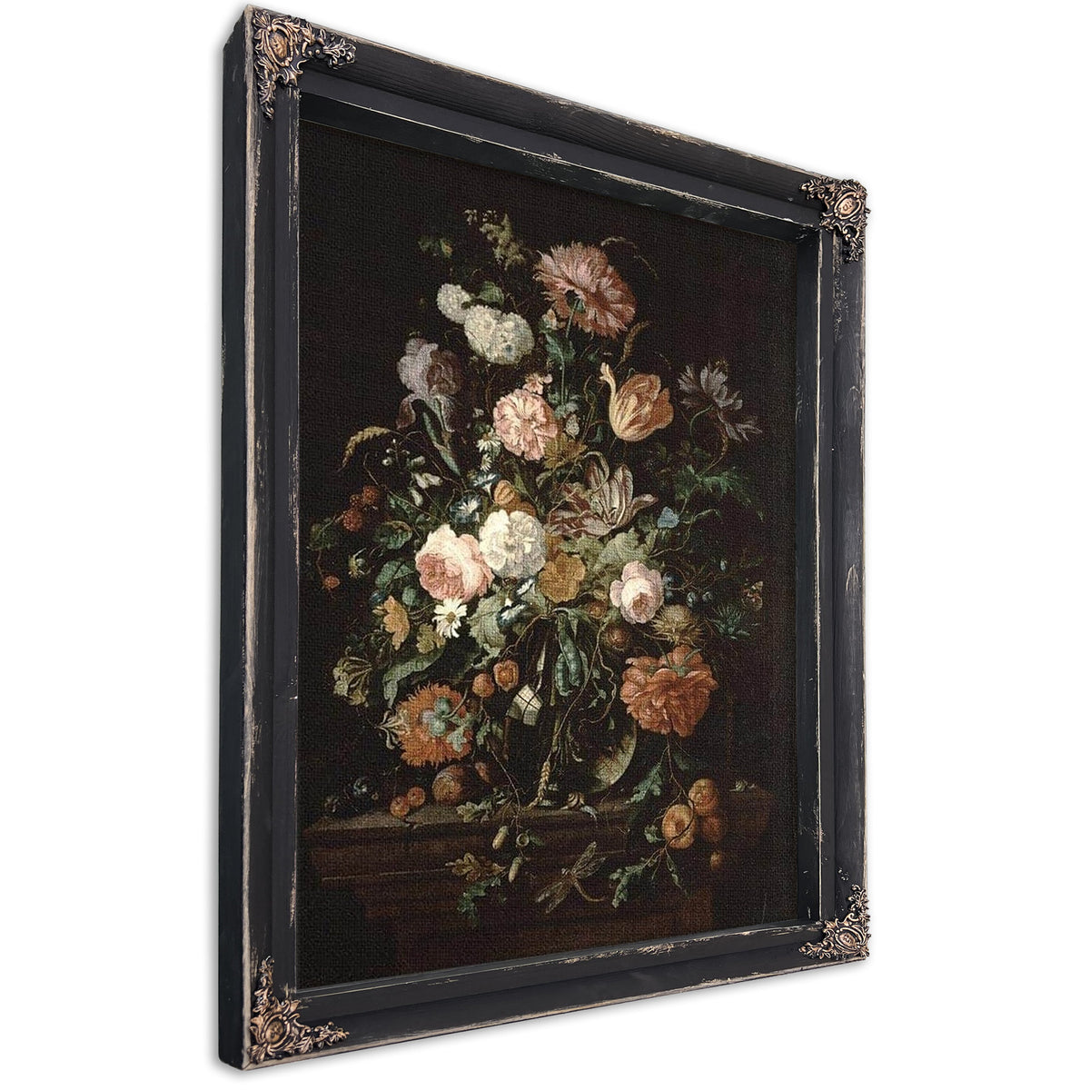 Still Life With Flowers In A Glass Bowl By Jan Davidsz De Heem