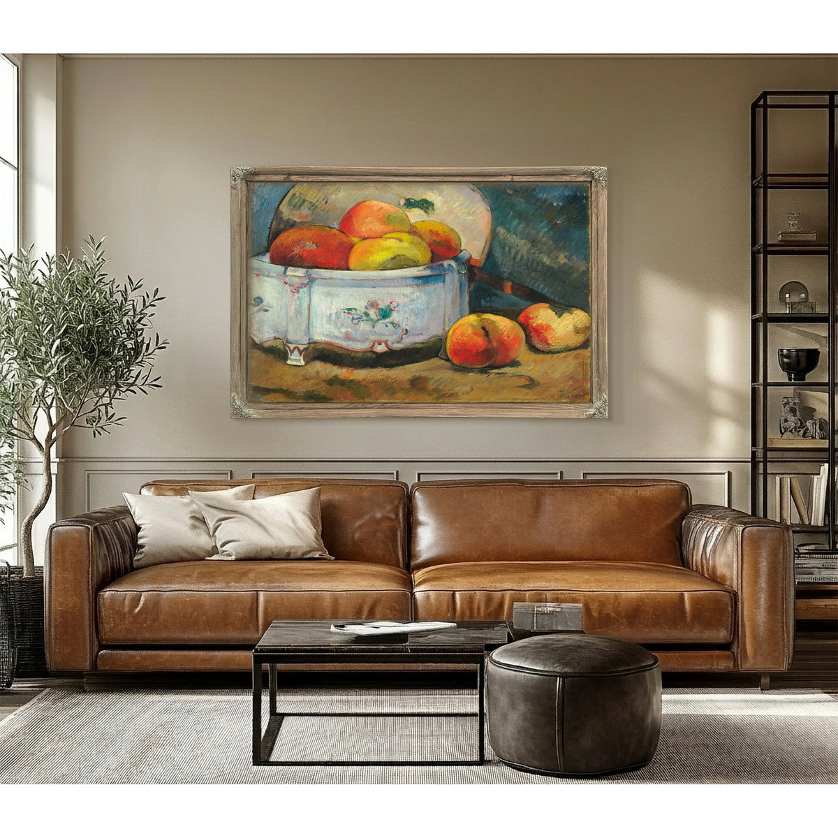 Still Life With Peaches by Paul Gauguin