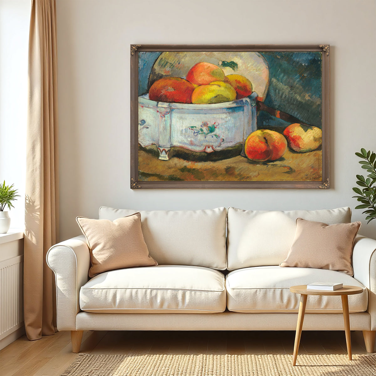 Still Life With Peaches by Paul Gauguin