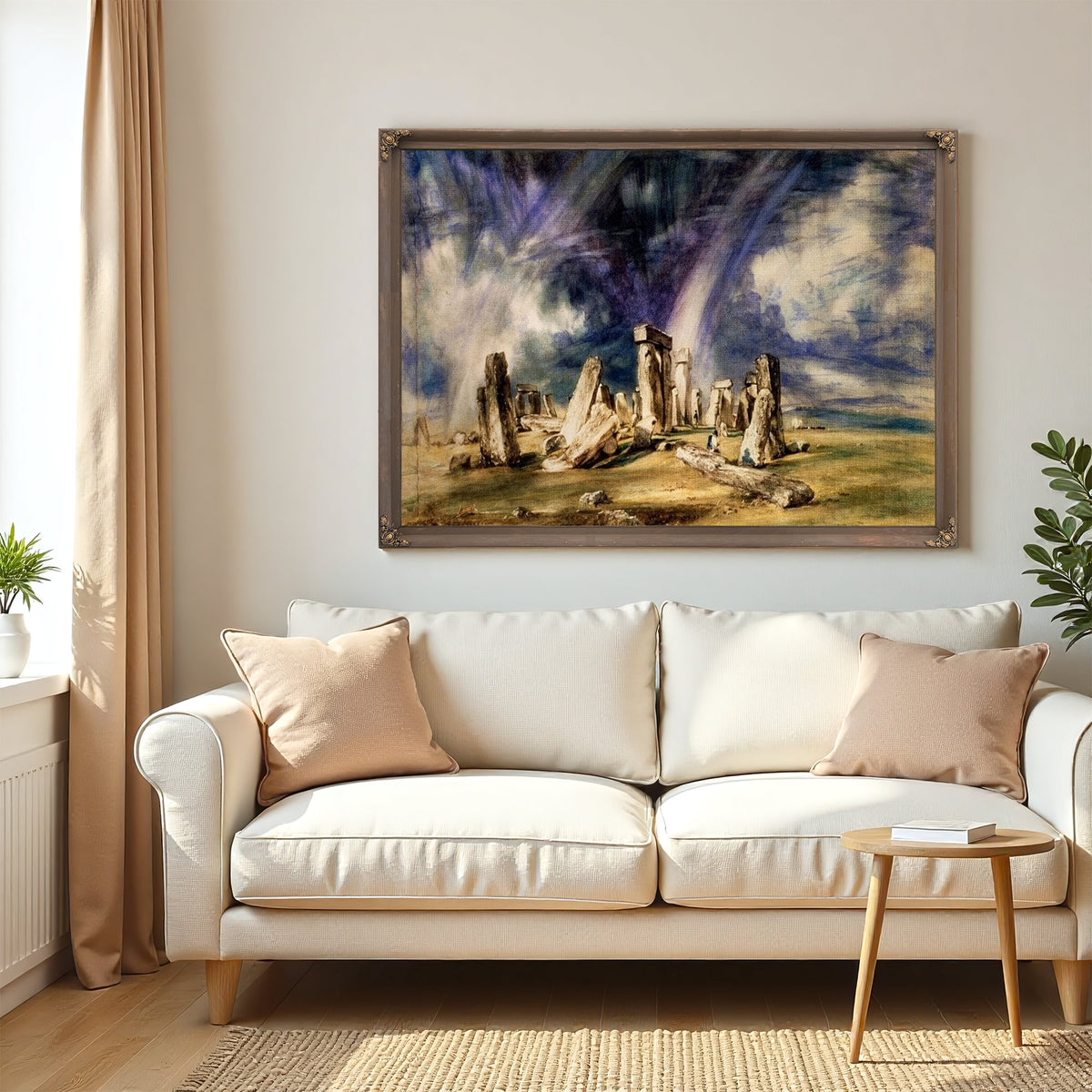 Stonehenge 1835 1 By John Constable