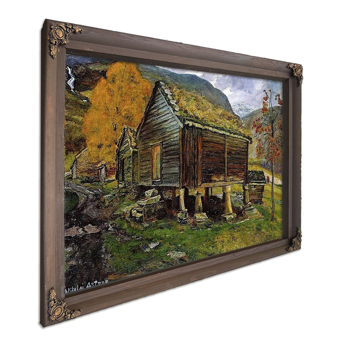 Storehouse In Jølster By Nicolai Astrup