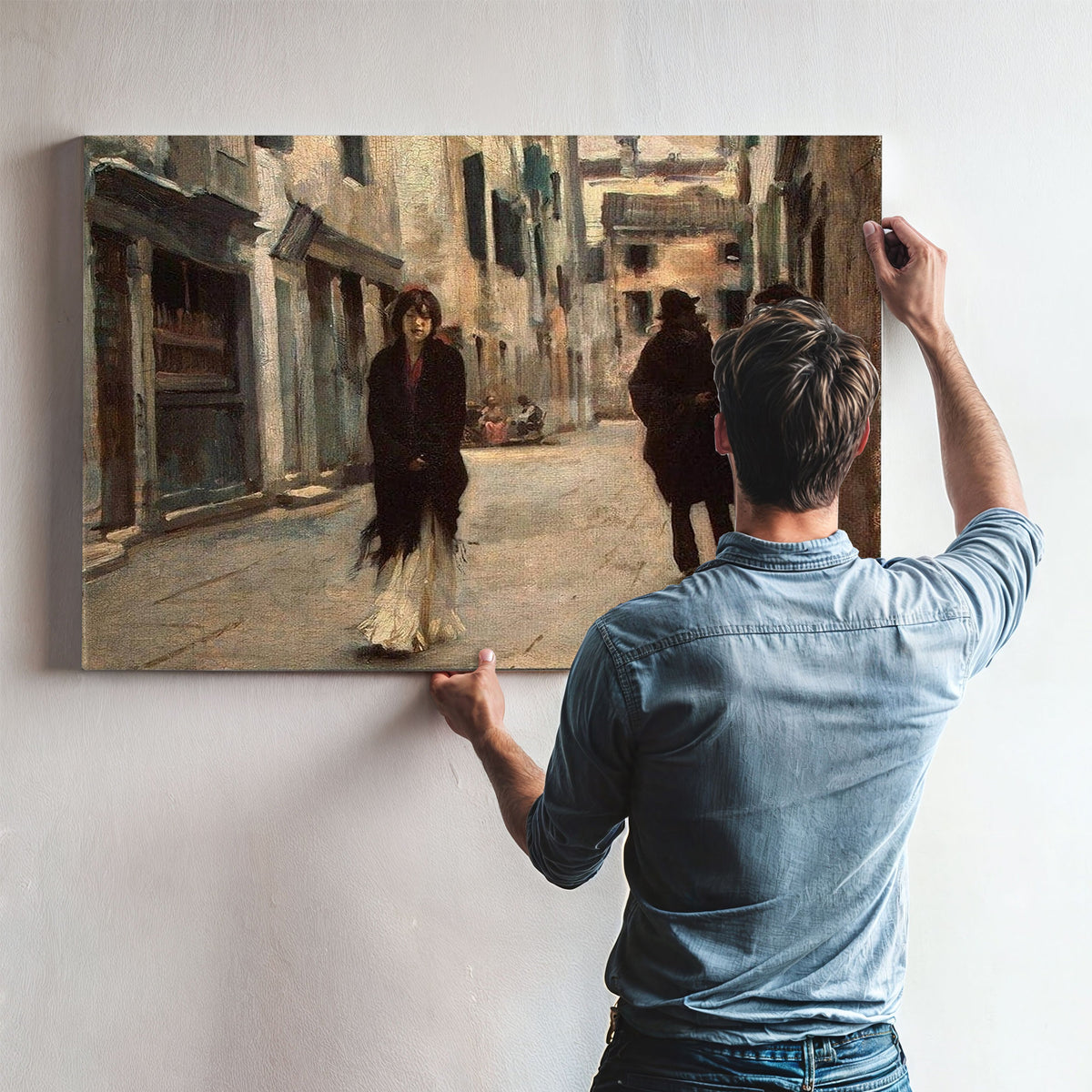 Street In Venice By John Singer Sargent