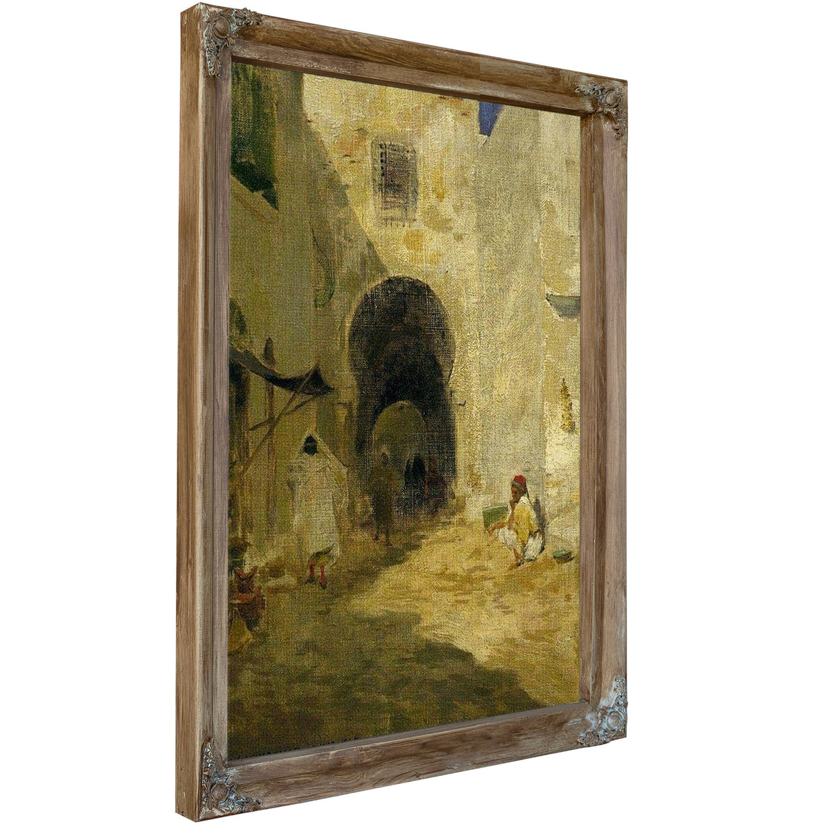 Street Scene Tunis By Willard Leroy Metcalf