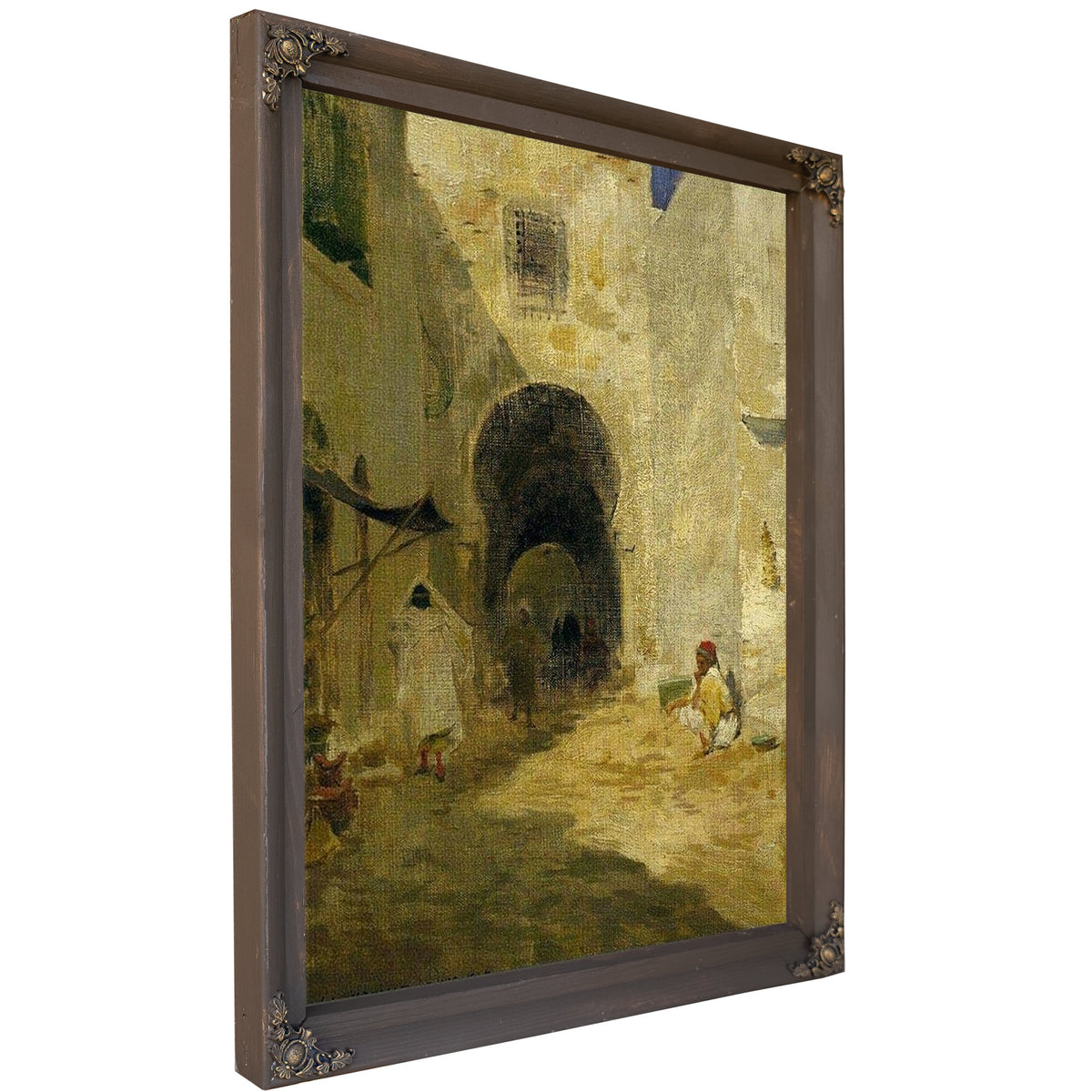 Street Scene Tunis By Willard Leroy Metcalf