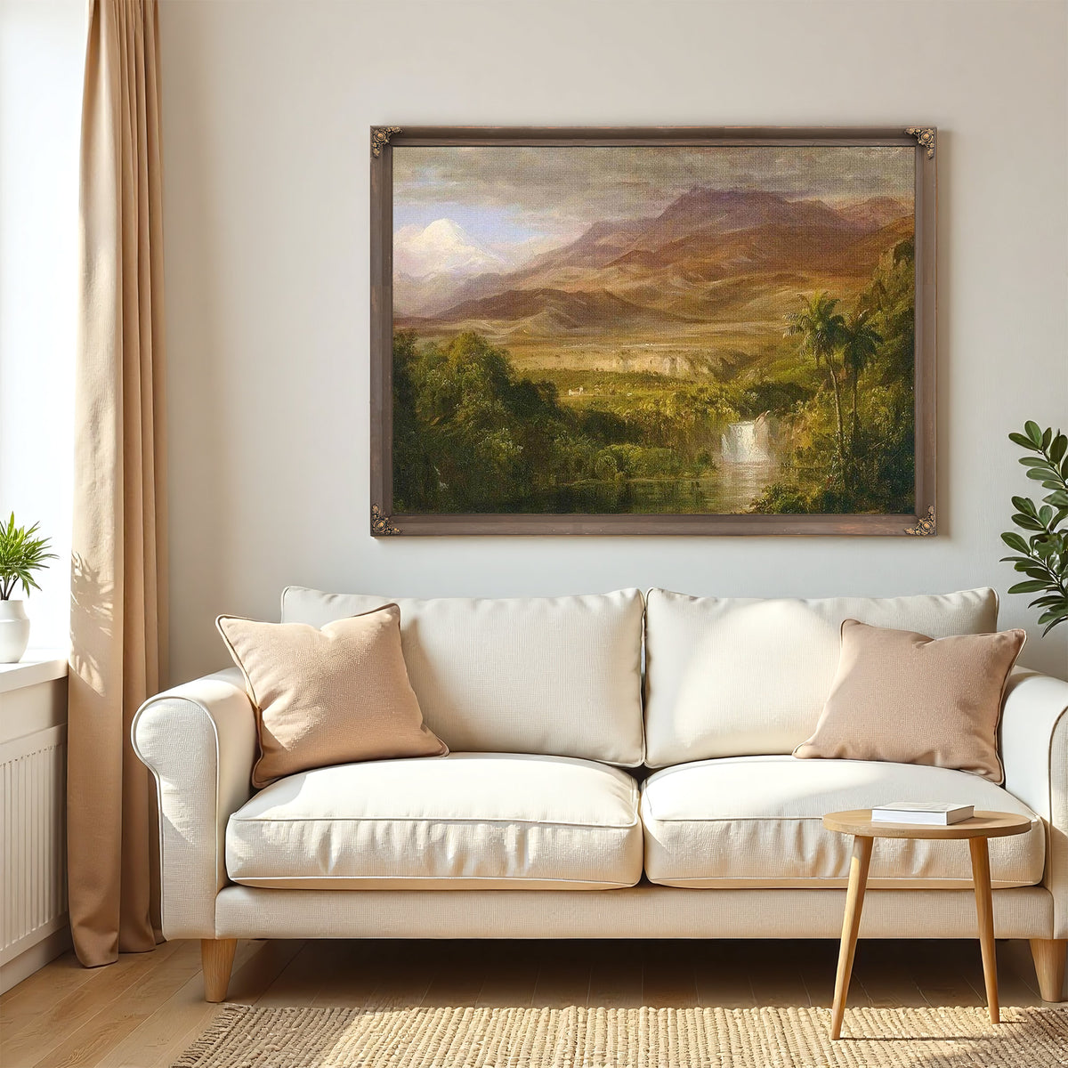 Study For Heart Of The Andes By Frederic Edwin Church