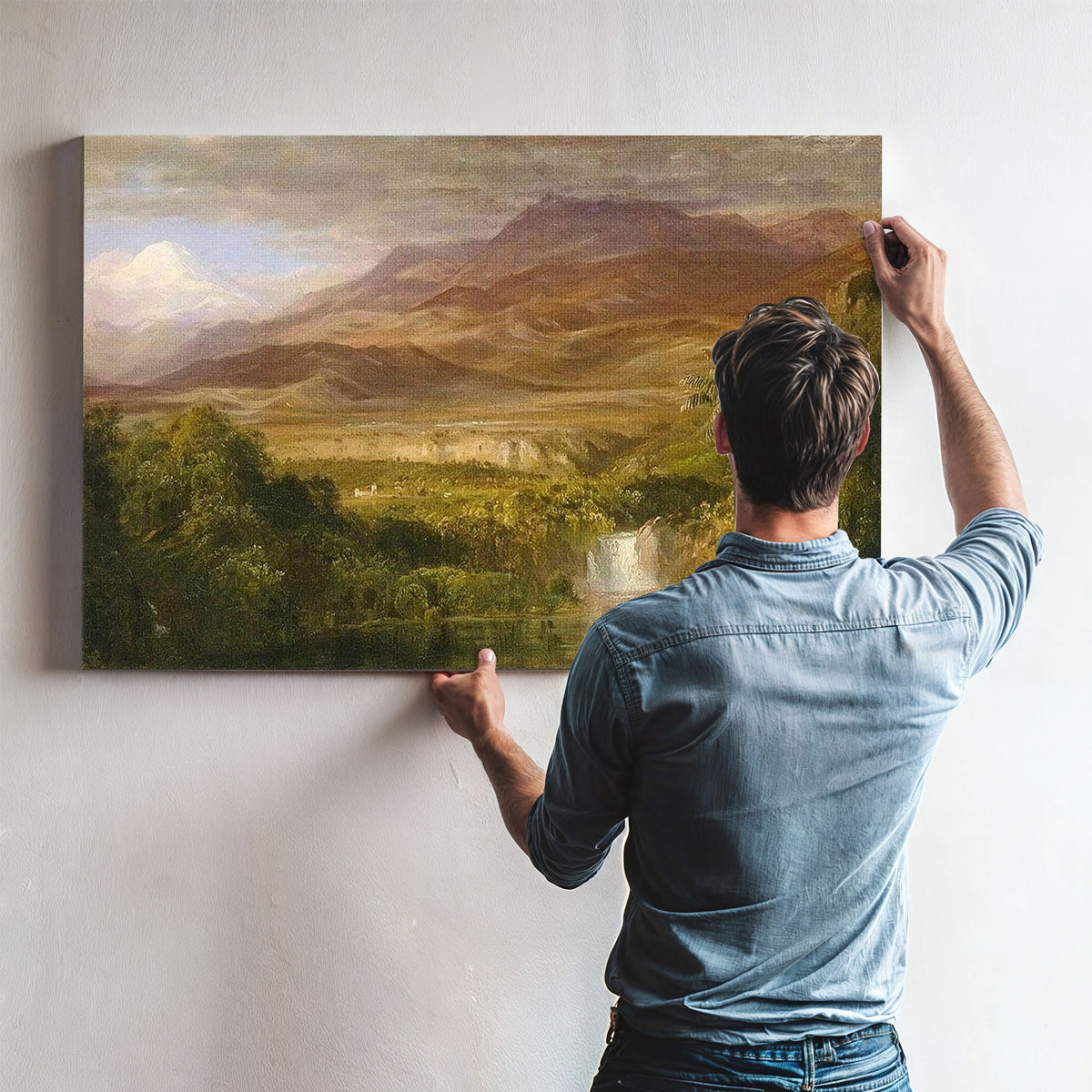 Study For Heart Of The Andes By Frederic Edwin Church