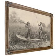 Study For Rail Shooting From A Punt by Thomas Eakins