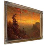 Study For Twilight In The Shawangunk Mountains By Sanford Robinson Gifford