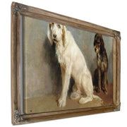 Study Of Two Dogs by Rosa Bonheur
