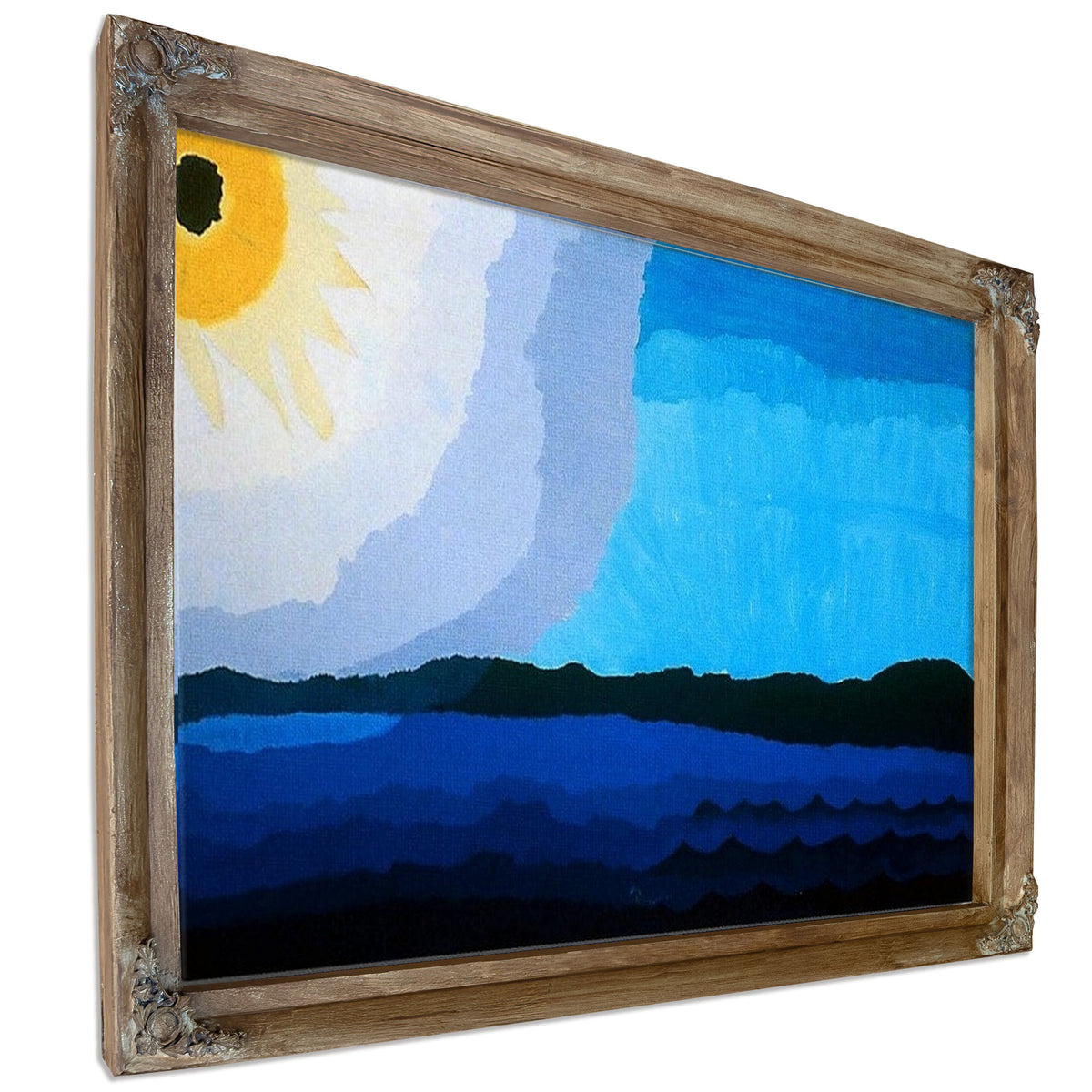 Sun On The Lake By Arthur Dove